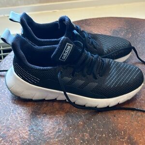 Adidas running shoes, size 9.5, brand new, barely worn